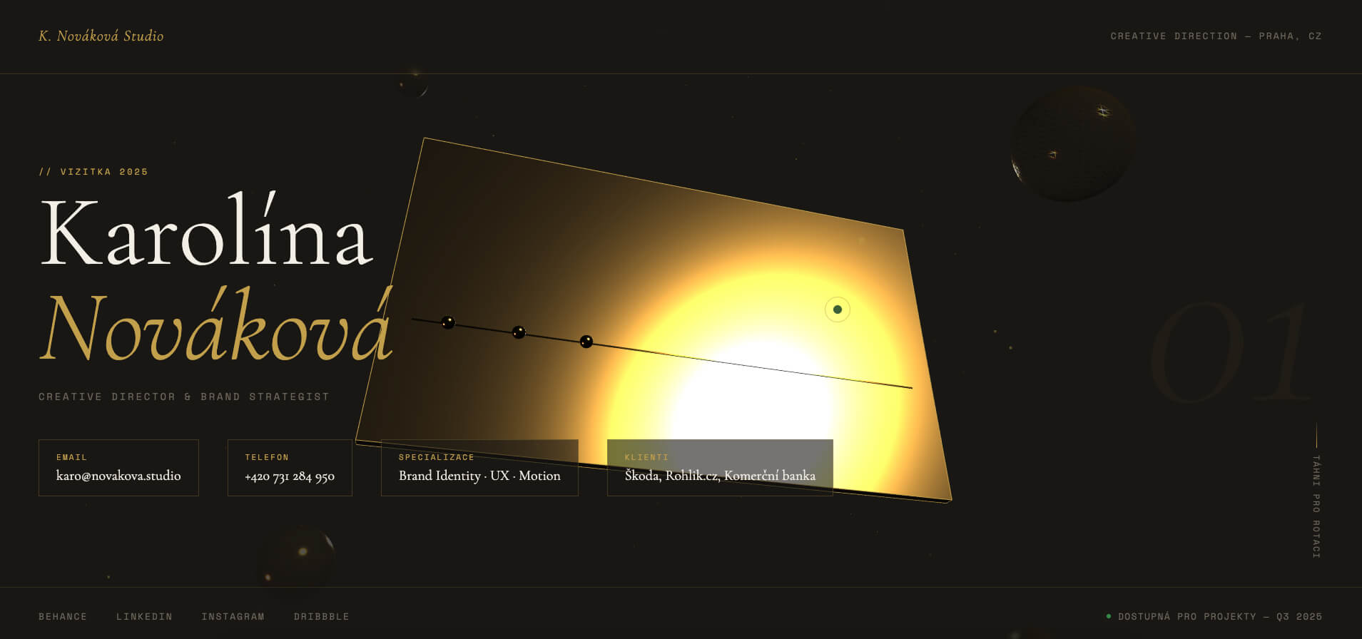 3D vizitka